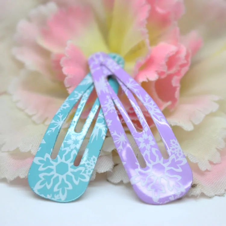Disney cartoon Frozen children hair clip doll accessories Elsa hair pin bow headwear girl birthday gift princess kid head clip