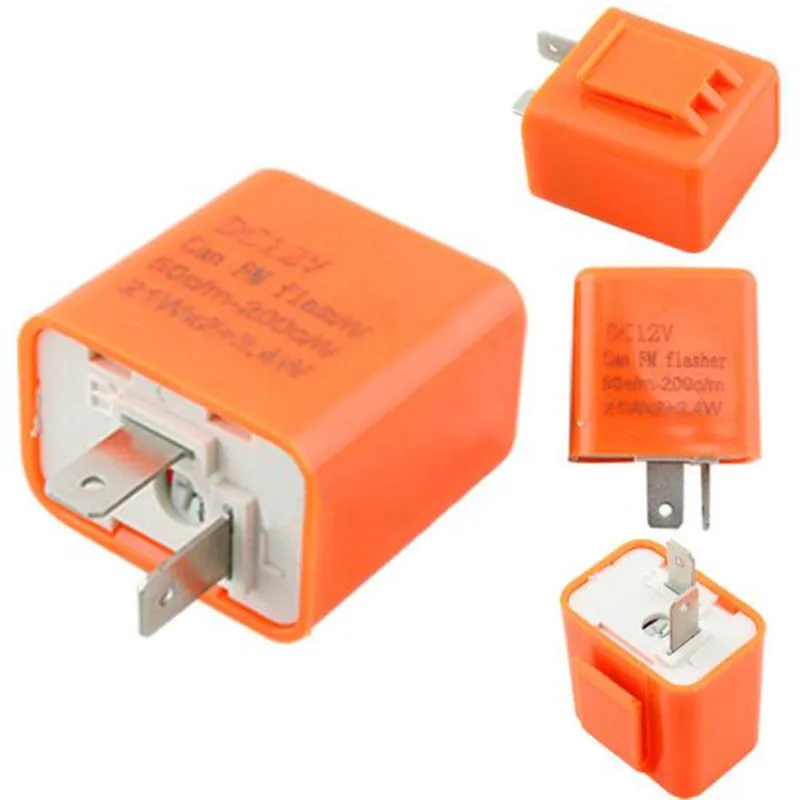 Регулируемый светодиодный фонарь поворота мотоцикла 2-контактный 12 В |