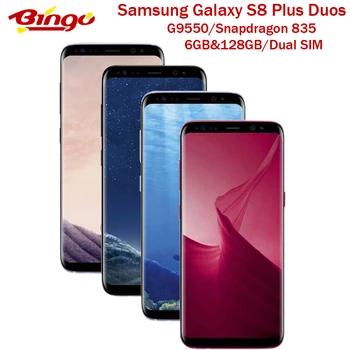 

Samsung Galaxy S8+ S8 Plus G9550 128GB Dual SIM Snapdragon 835 4G Android Phone Octa Core 6.2" 12MP RAM 4GB ROM 128GB NFC