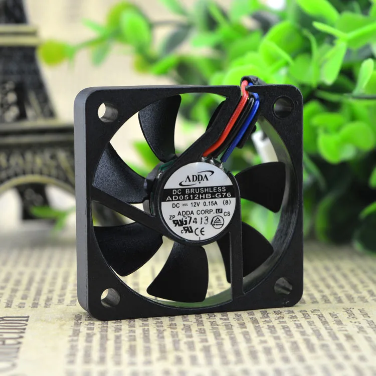 Для ADDA AD0512HB-G76 DC DC12V подшипник вентилятор 50*50*10 м радиаторное оборудование