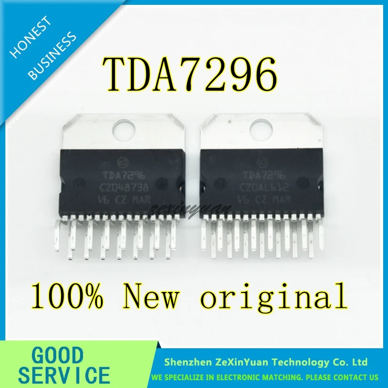 

5 шт./лот TDA7296 7296 ZIP-15 100% Новый оригинальный аудио усилитель