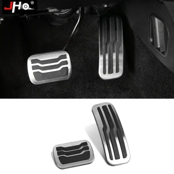 

JHO Aluminum Brake Pedal + Accelerator Pedal Cover Trim For 2011-2018 Ford Explorer 12 2013 2014 2015 2016 2017 Car Accessories