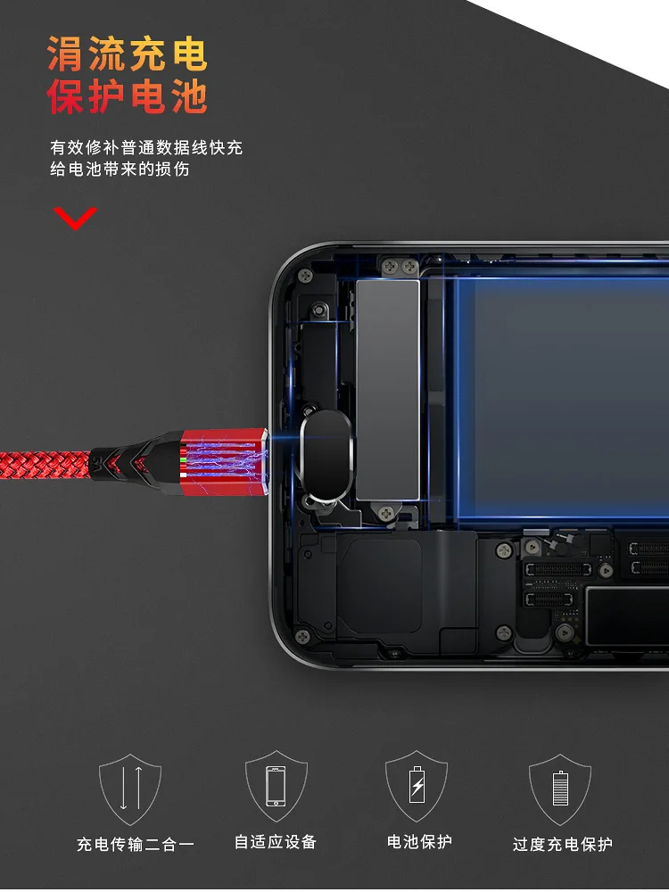 Кабель USB type C для быстрой зарядки usb c Джинсовый кабель type-c для зарядного устройства usb-c для samsung S8 S9 S10 Plus Xiaomi 0,5 m 1m 1,8 m