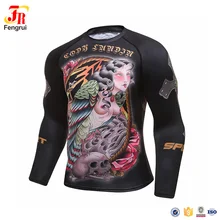 

Cody Lundin 3D Digital Printinf Design Bjj Boxing Exercise Cool Running Men Long Sleeve T Shirt Compression Wholesale Clothing