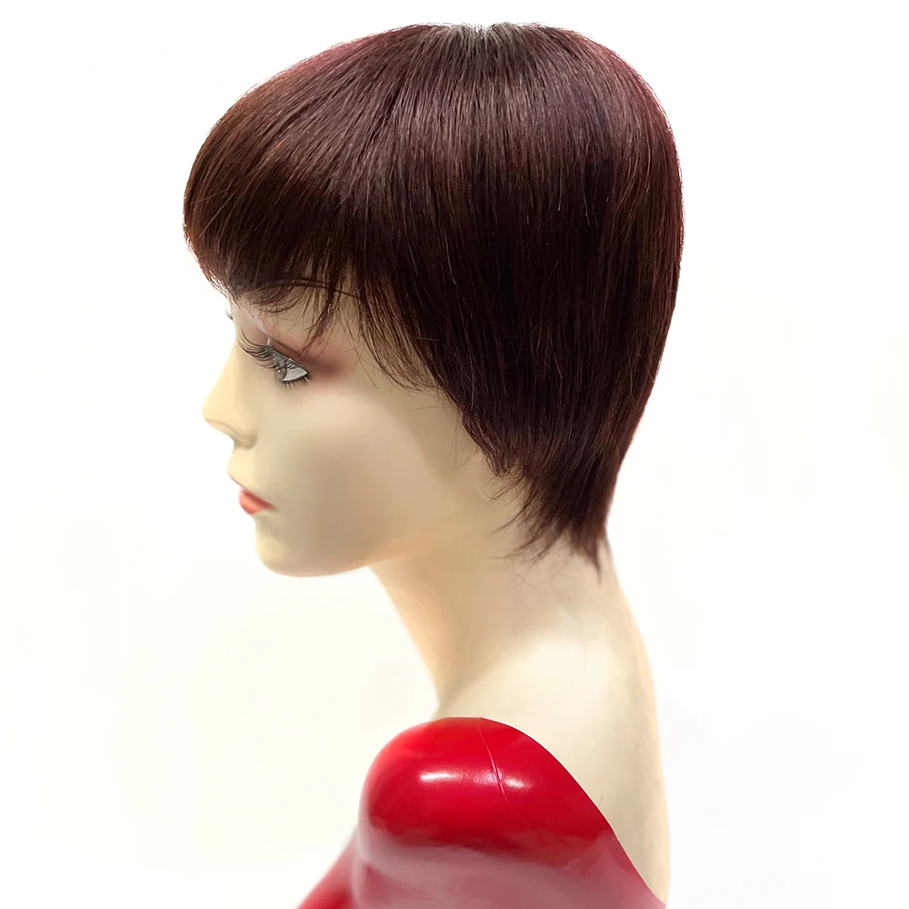 Рисунок 3 - Дешевые короткие человеческие волосы с челкой