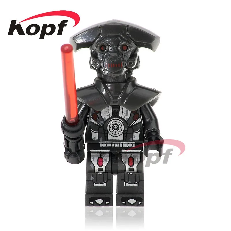 Одиночная строительных блоков Rebel Soldiers Luminara палач Дарт малгус Джанго Фетт куклы Кирпичи Игрушка-подарок для детей PG767 - Цвет: PG727 Without Box