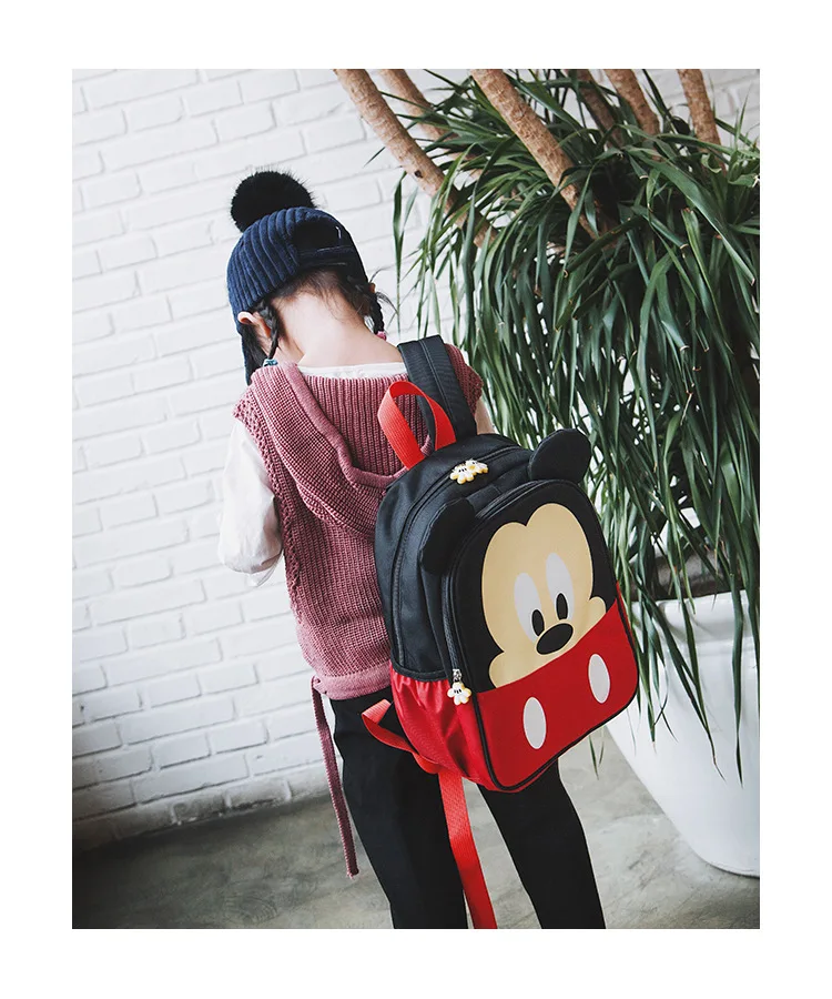 CHILDREN'S School Bags Kindergarten Age of 3-5 Baby Girls Men And Women Children Simple Fashion Canvas Lightweight Cute Backpack