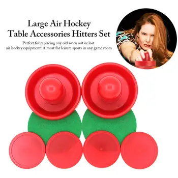 

Air Hockey Replacement Pucks And Pusher Set Air Hockey Plastic Accessories Fits Most Standard Air Hockey Tables