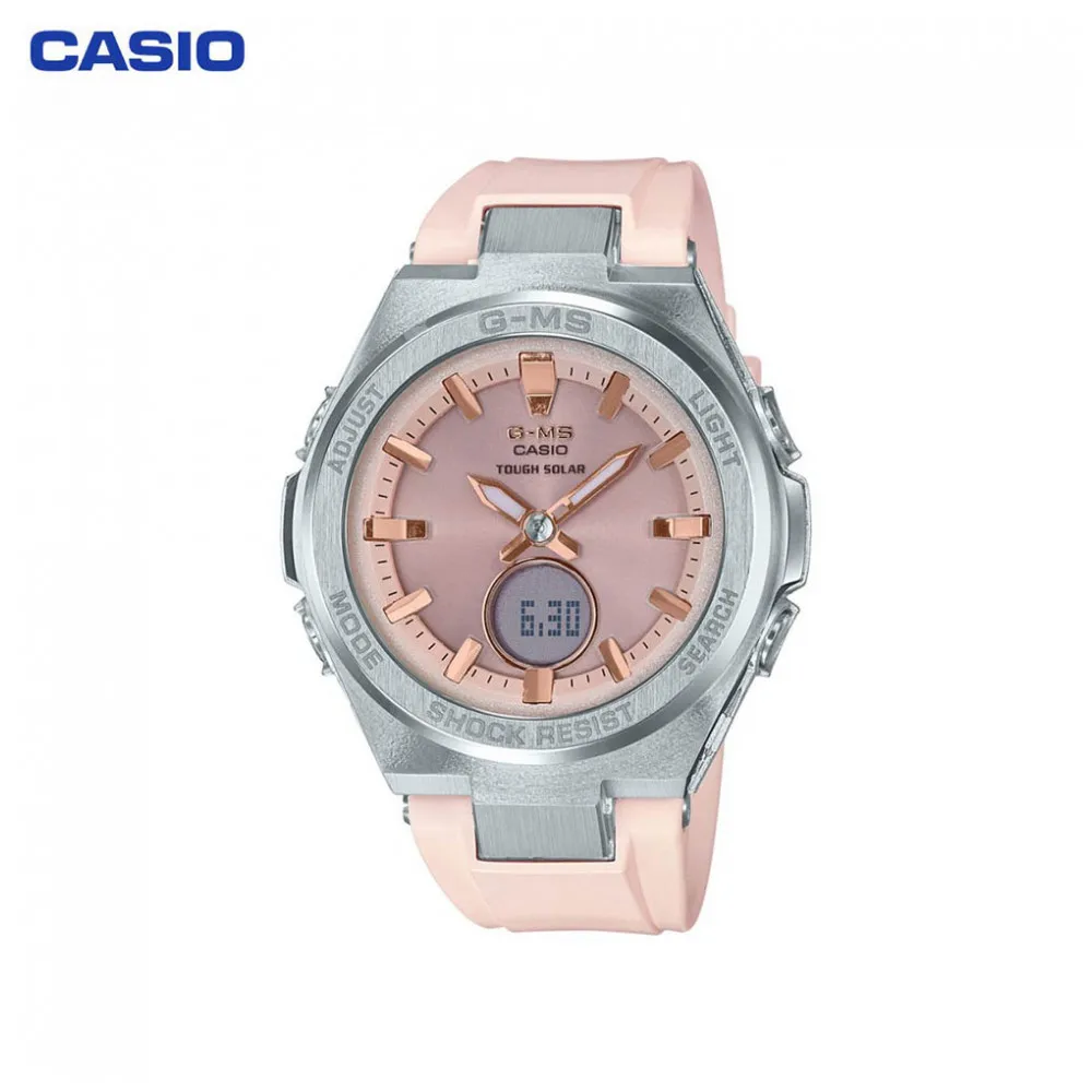 Наручные часы Casio MSG-S200-4AER женские кварцевые на пластиковом ремешке