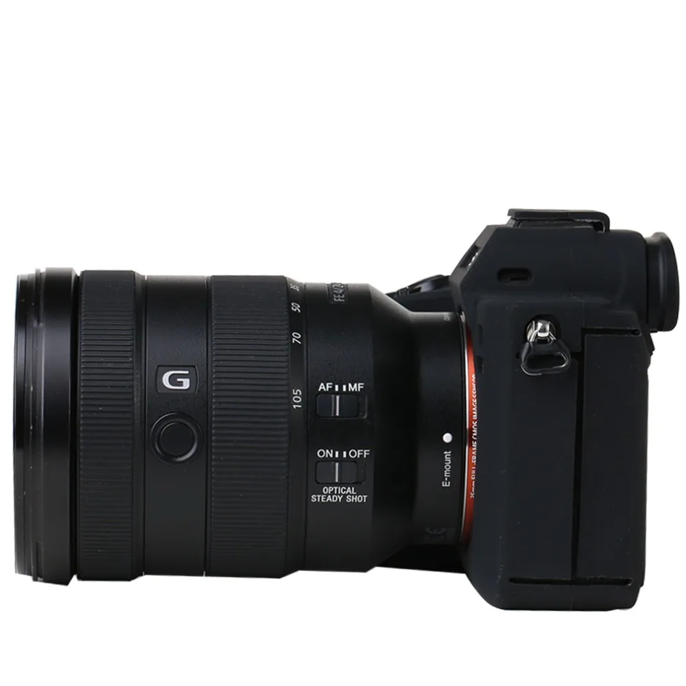 Мягкий силиконовый резиновый чехол для камеры, сумка для sony A7R IV A7R4 A7R mark 4, защитный чехол для тела с тканью для очистки