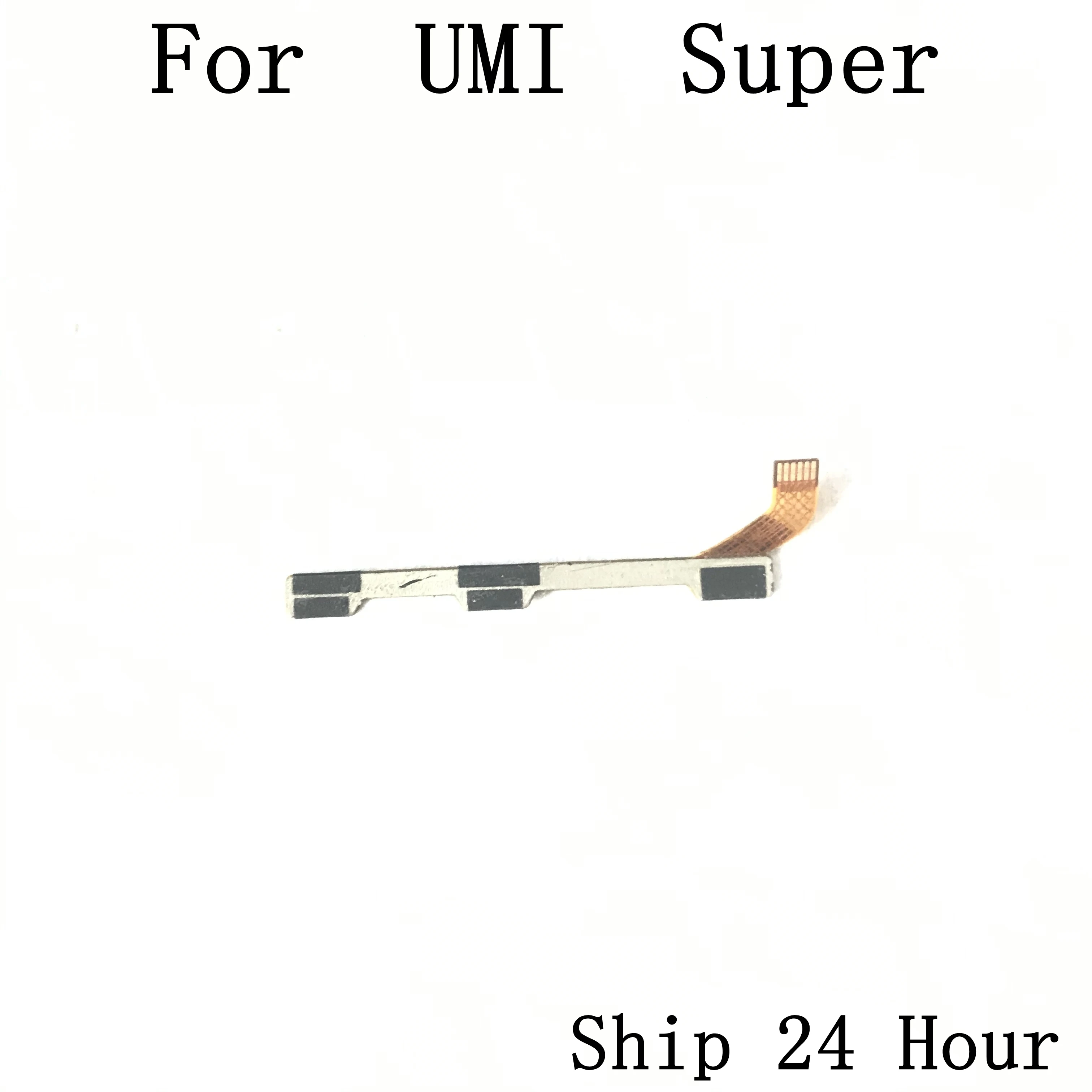 Кнопка включения и выключения питания+ гибкий кабель FPC для UMI Super MTK6755 Octa Core 5," FHD 1920x1080+ номер отслеживания