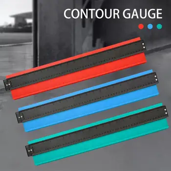 

Contour Gauge 20inch Plastic Profile Copy Gauge Irregular Shaper Profile Ruler Gauge Duplicator Contour Gauge General Tools #35