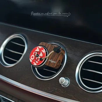 

Car Air Vent Fragrance Diffuser Cute Record Player Car Air Freshener Holder Container New