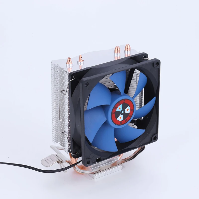 Радиатор охлаждения процессора тихие вентиляторы для Intel LGA775 1155 1156 ПК компьютер процессор материнской платы Вентилятор охлаждения Сияющая Звезда Улучшенный