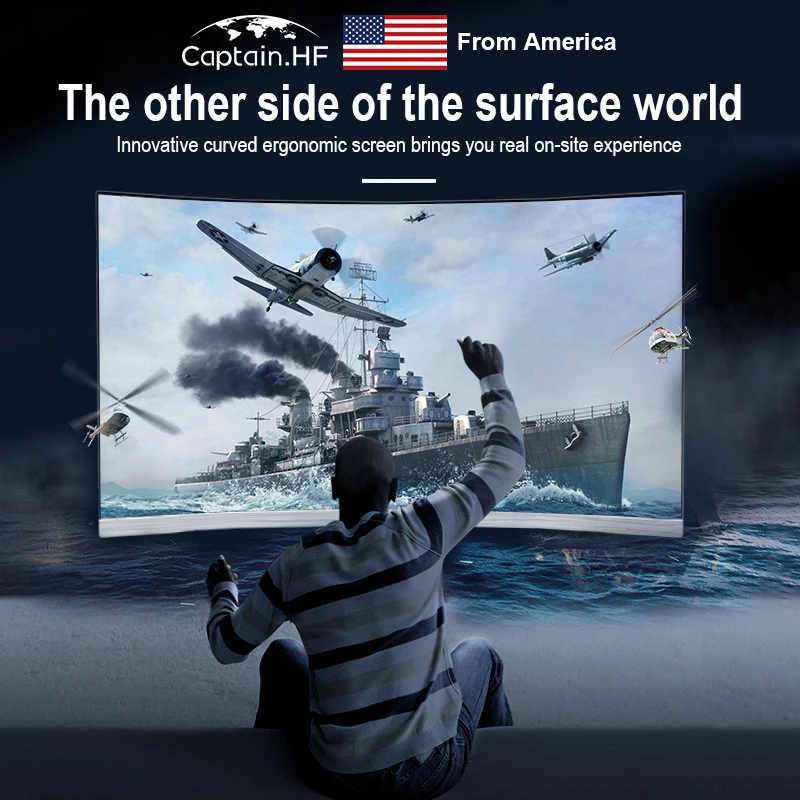 Original Kingston HYPERX Cloud Series наушн?US Captain 27 inch High Quality Ultra Thin All-in-One Computer  Curved Surface Gaming Desktop PC