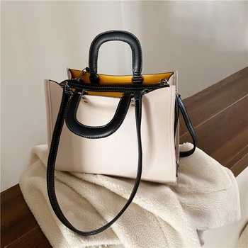 

Women PU Shoulder Bags Handbags Diagonal Package Wild Fashion Large Capacity Flap Bag Delicate Zipper Leather Handbags