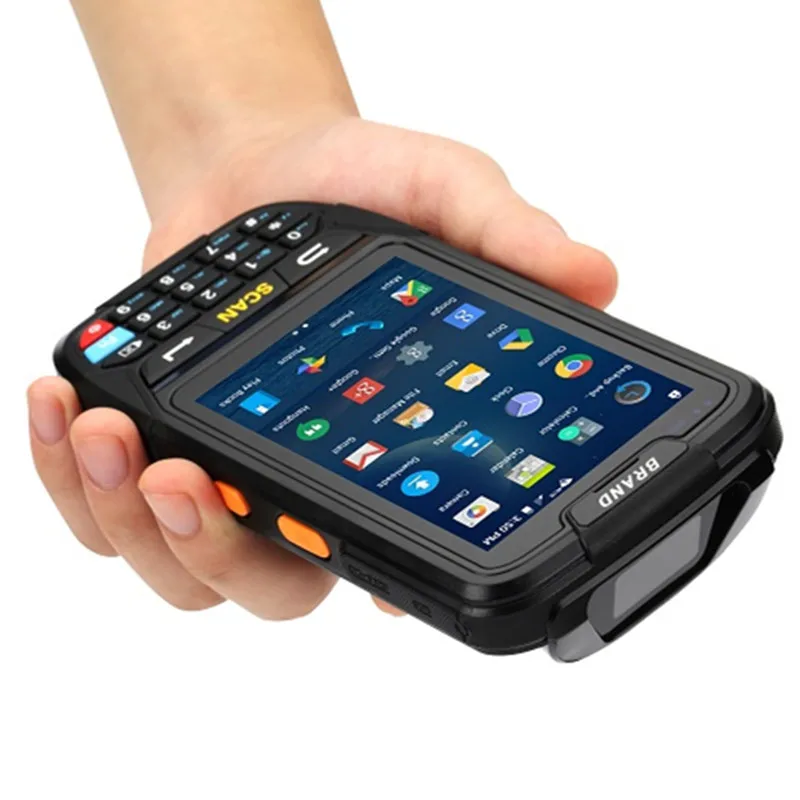 

Handheld Terminal PDA Rugged phone 4G GPS Camera Wireless 1D 2D QR code laser barcode scanner Android 7.0 data collector Scanner