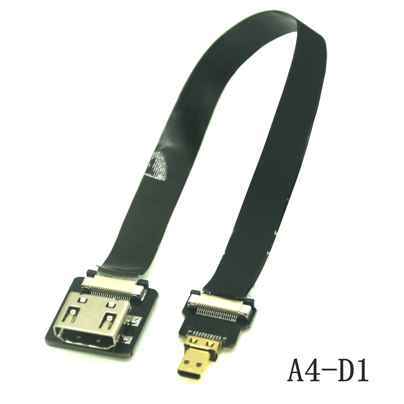 FPV Micro HD-Mini 90-Degree Adapter FPC Ribbon HDMI Cable - 20pin Plug Connector, Various Lengths Description Image.This Product Can Be Found With The Tag Names Computer Cables Connecting, Computer Peripherals, Degree adapter, PC Hardware Cables Adapters