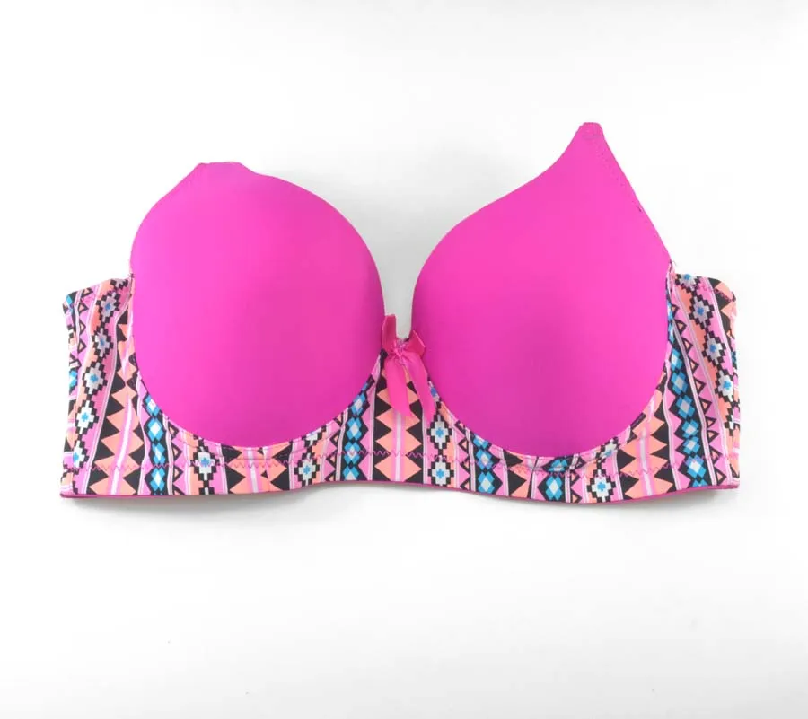 D03 белье бюстгальтер wonen цветочные кружева bralette сплошной большой груди размера
