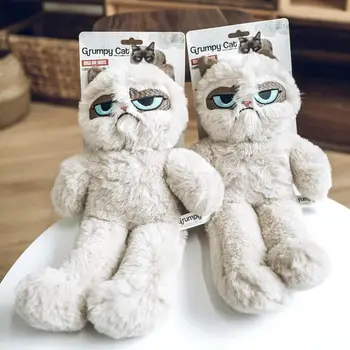 

Uncomfortable cat smelly face cat pet cat dog cat companion toy sound toy