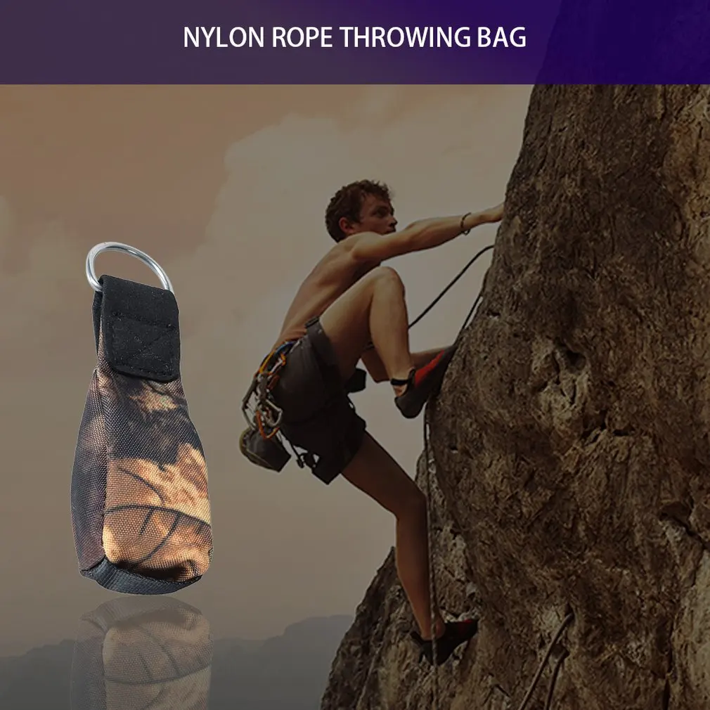Outdoor Climbing Tree Climbing Nylon Rope Throwing Bag 150G Steel Ball Filling Rescue Rope Thrower