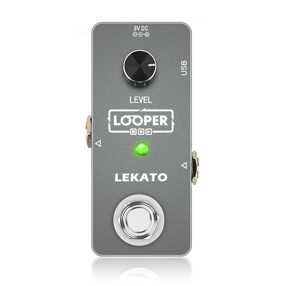 Pedale Lekato Mini Nano Loop Pedale Looper Loop Illimitato 5 Minuti Loop Loop Accessori Per Chitarra Accessori Strumenti Musicali