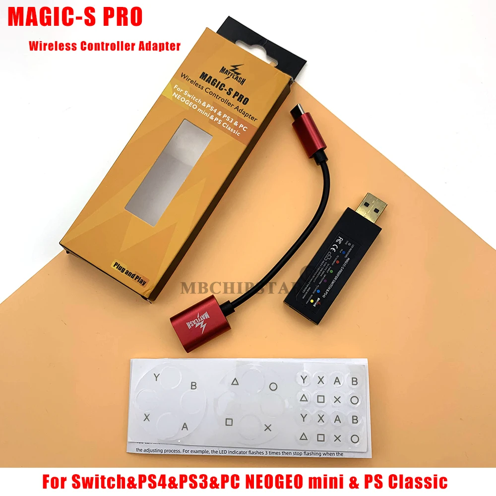 Mando-inal-mbrico-MayFlash-MAGIC-S-PRO-PRO-2-para-Nintendo-Switch-PS4 ...