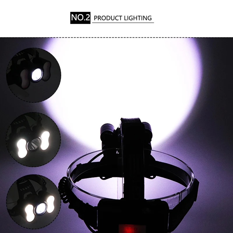 Powerful-T6-LED-Headlight-SMD2835-40-LED-Headlamp-Rechargeable-4-modes-Headlamp-Light-Sensor-with-18650 (4)