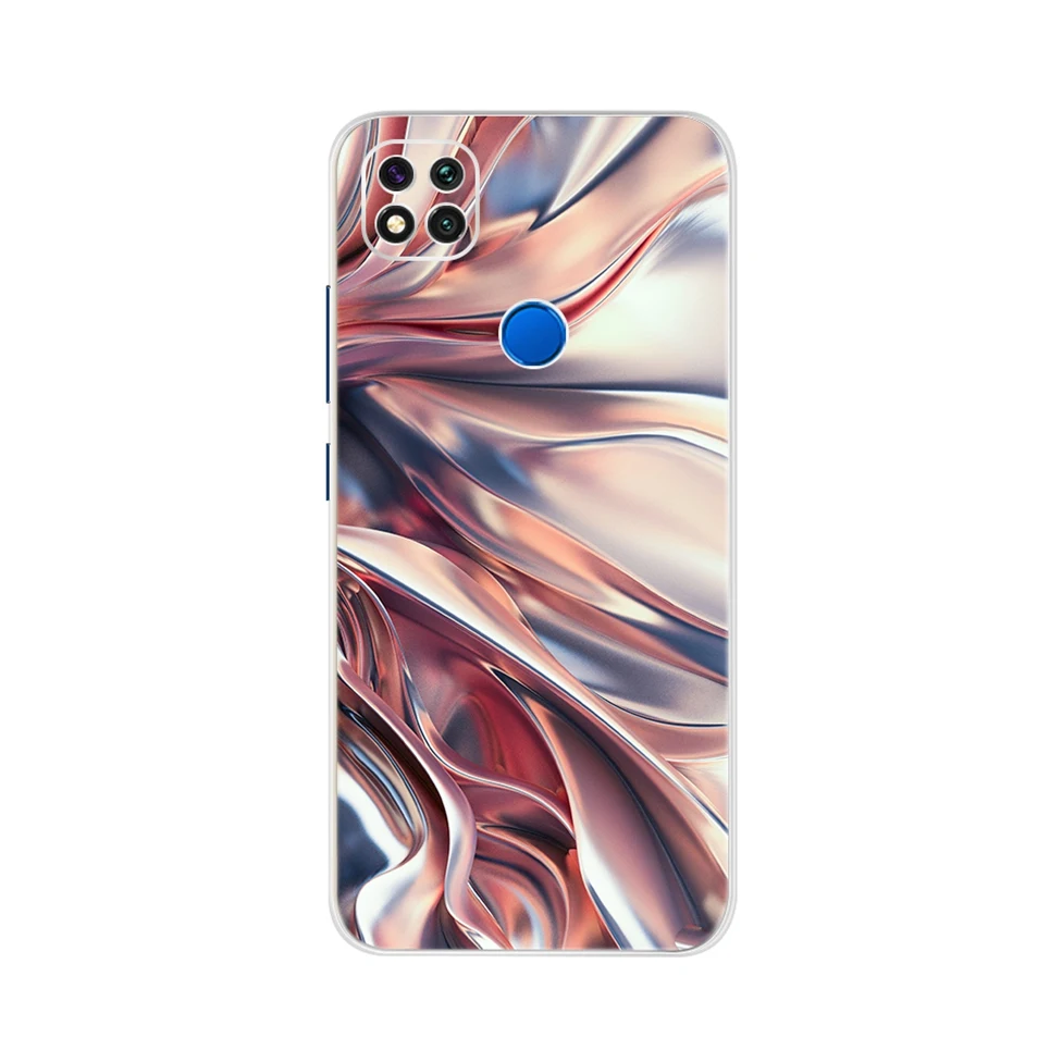 Dành Cho Xiaomi Redmi 9C Ốp Lưng Silicone Mềm Mại Thời Trang Mới Điện Thoại Dành Cho Xiaomi Redmi 9C NFC Ốp Lưng Ốp Lưng TPU Trên redmi9C 9 C 9A Fundas cases for xiaomi blue Cases For Xiaomi