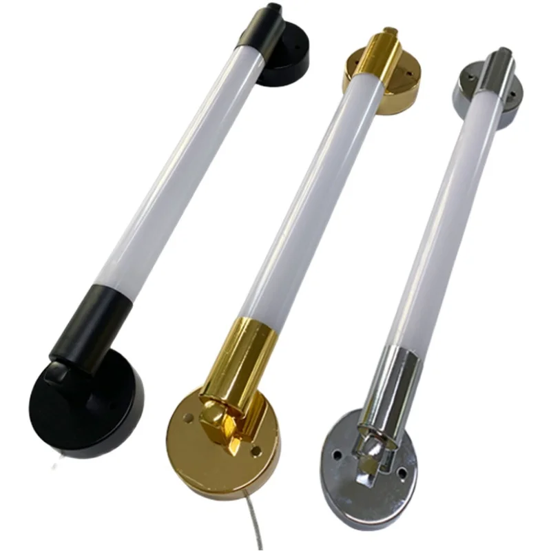 

T8 Wall LampT8 Wall Lamp Signboard Decoration Lamp Tube Exhibition Horizontal And Vertical Shaped Retro Long Thin Circle