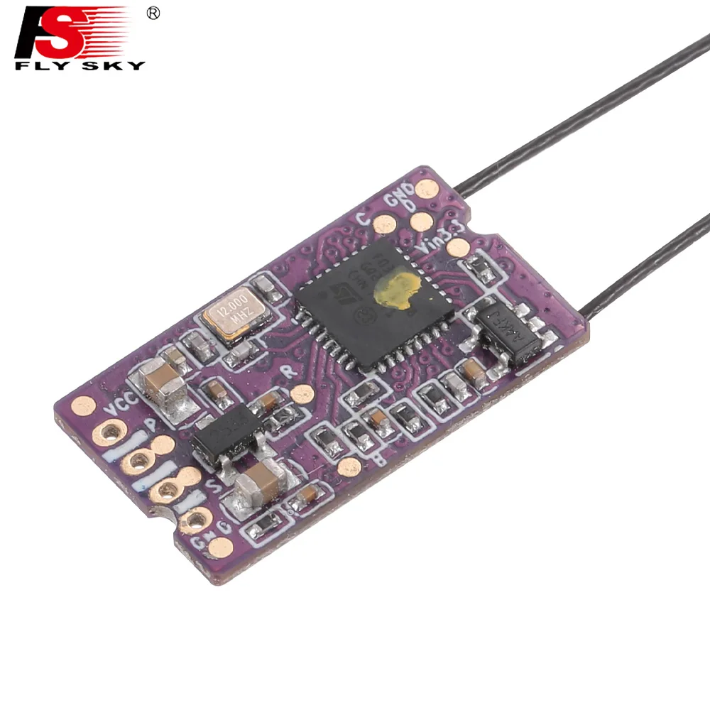 Flysky FS X14S 2 4G PPM i BUS S 14CH двойная антенна односторонний приемник для