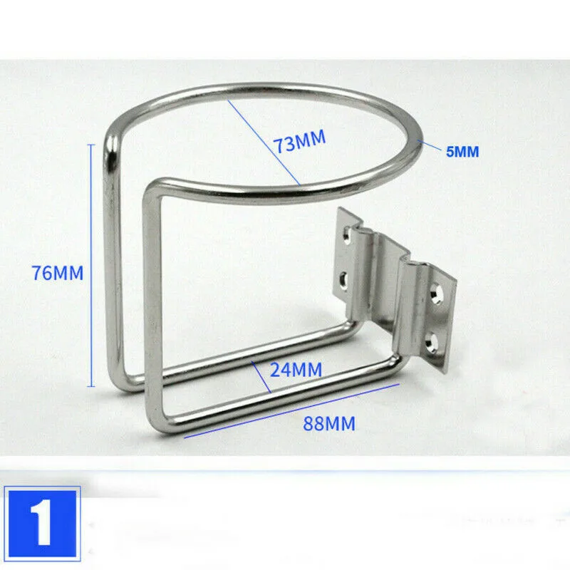 2 шт. морской подстаканник нержавеющая сталь держатель для бутылки напитков
