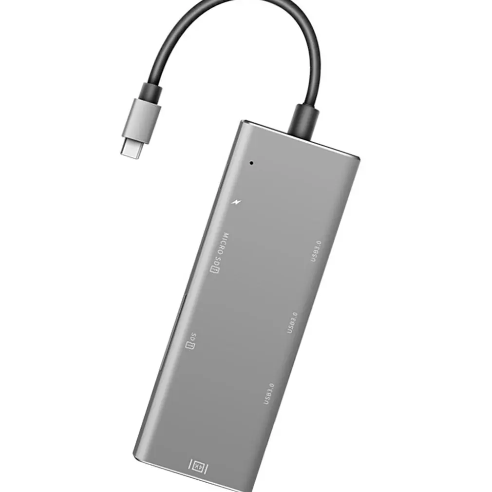 Yc740 type-C концентратор док-станция 7 портов type c Расширение Hdmi низкая температура для Macbook аксессуары Usb