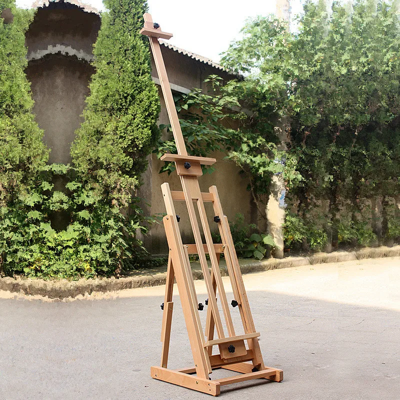 Easel for Oil Painting Artist Easel Stand Caballete De Pintura Painting Easel Solid Wood Easel for Painting Painting Accessories