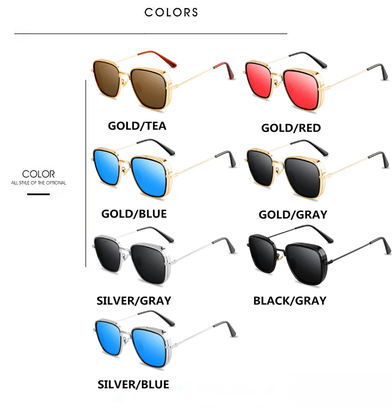 Фирменный дизайн паровой панк мужские солнцезащитные очки Gafas De Sol Модные мужские вождения металлические солнцезащитные очки Рыбалка дорожные очки