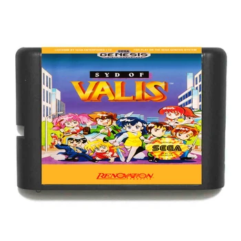 

Syd Of Valis 16 bit MD Game Card For Sega Mega Drive For Genesis