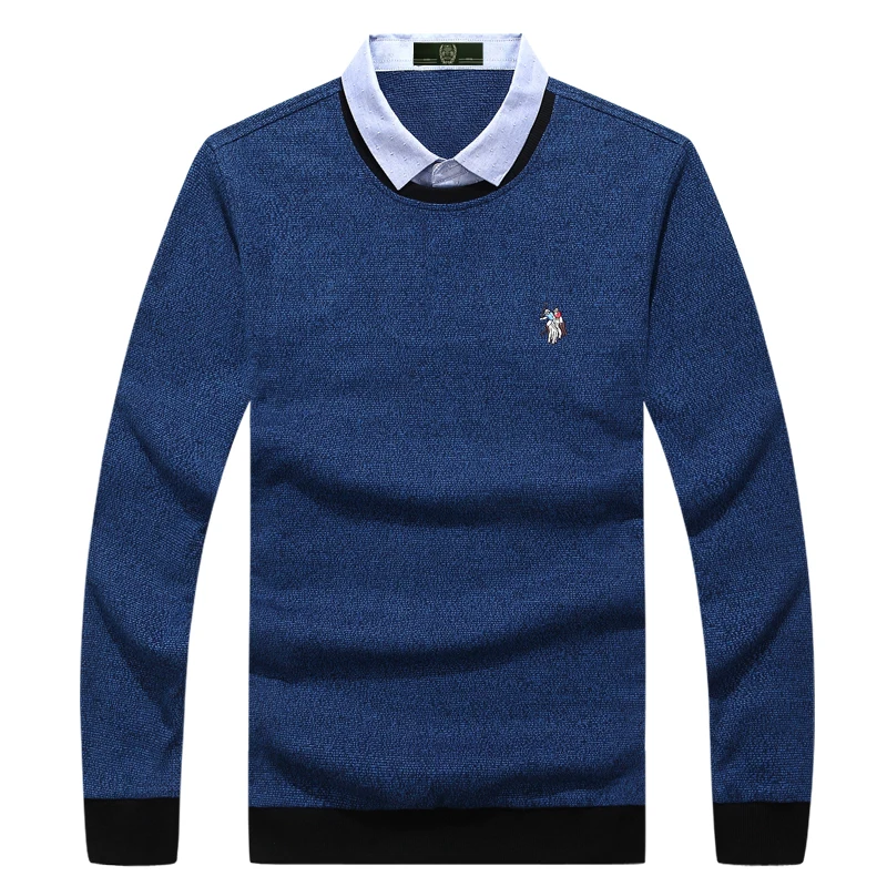 Mens Sweaters for 2019 Autumn Sweater Men Fashion 3D Embroidery Lapel Sweaters 100% Cotton High Quality Warm Pullover Men Mens Sweaters for 2019 Autumn Sweater Men Fashion 3D Embroidery Lapel Sweaters 100% Cotton High Quality Warm Pullover Men