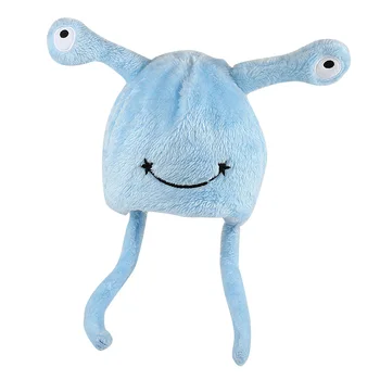 

Stars Baby Earflap Hat Children Boys Girls Novelty Eyes Warm Winter Cap Polyester Super Elastic Comfort Beanies Hat for Autumn