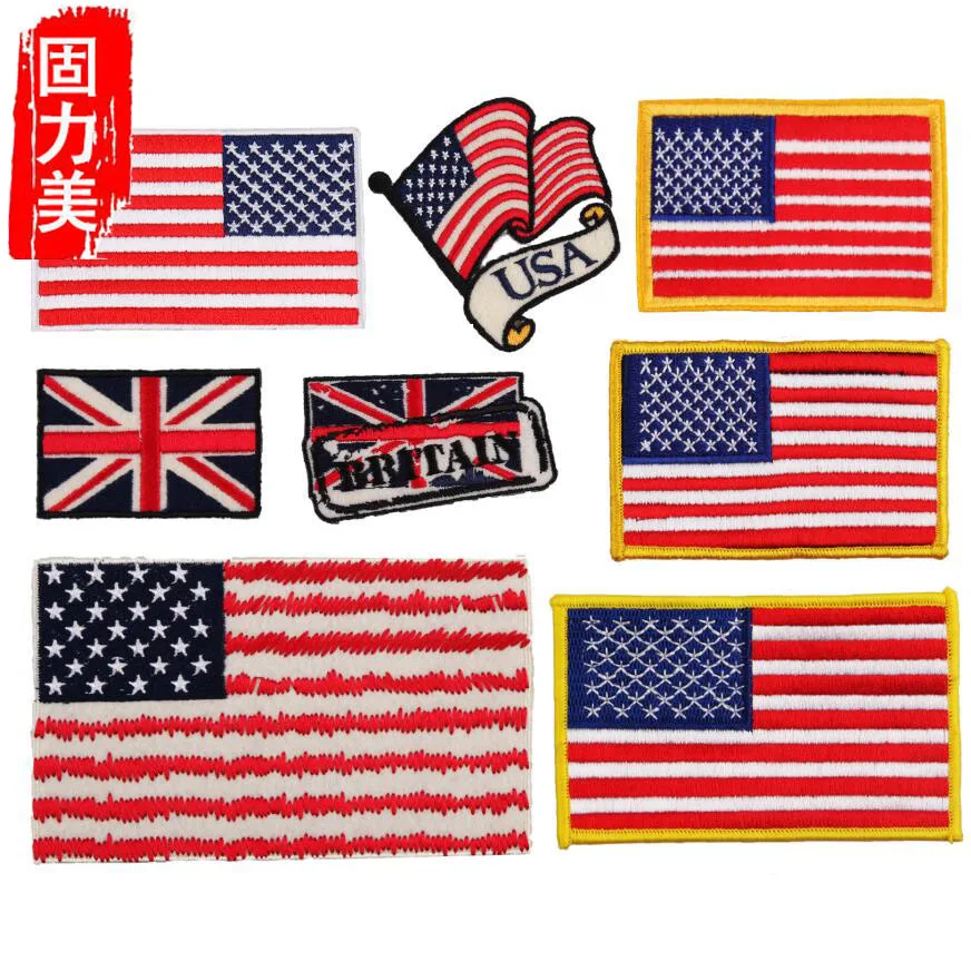 5 шт. американский флаг США гладильная нашивка | Дом и сад