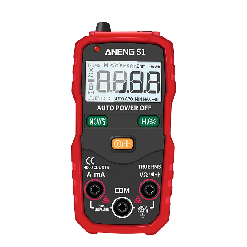 Цифровой мультиметр профессиональный автоматический вольтметр с функцией True RMS