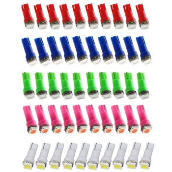 

50Pcs LED light Speedometer Dashboard High beam Turn Signal 5050 1-SMD