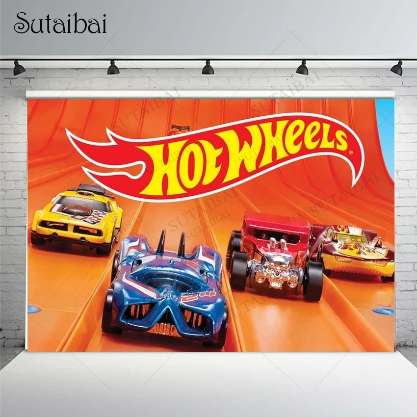 Гоночный Фотофон Hot Wheels дикий гонщик подиумный мальчик 1-й День рождения