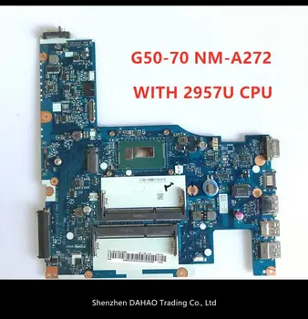 

High quality ACLU1/ACLU2 UMA NM-A272 for Lenovo G50-70 Z50-70 Laptop Motherboard 5B20G38593 SR1DV 2957U DDR3L Fully Tested