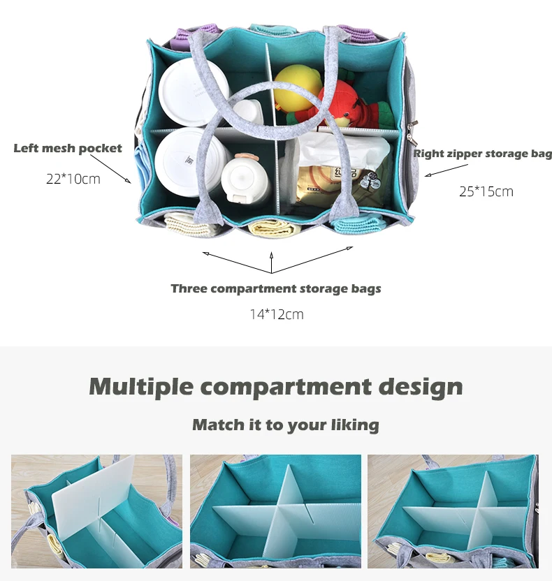 Baby Diaper Caddy Organizer (3)