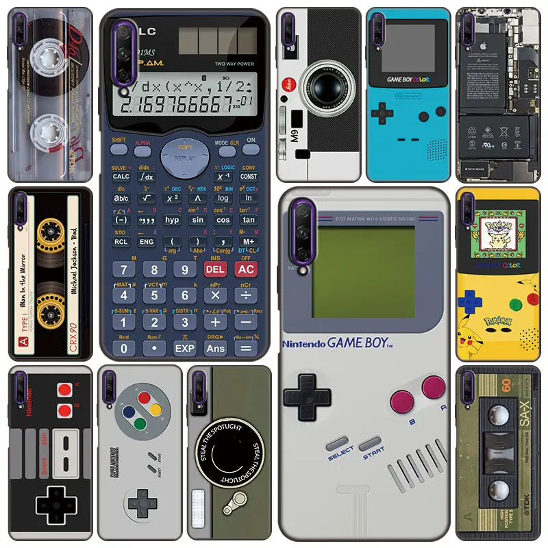 Чехол для материнской платы с винтажной лентой камеры Gameboy Huawei Y9A Y9S Y8P Y8S Y7A Y7P Y6P Y6S