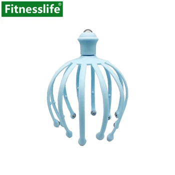 

Head Scalp Massager Comb Neck Massage Octopus Twelve Claws Roller Magnetic Ball Relax Hair Care for Hair Growth Stress Relief