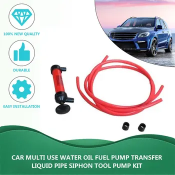 

Auto Car Multi Use Water Oil Fuel Pump Transfer Liquid Pipe Siphon Tool Pump Kit hot selling Top