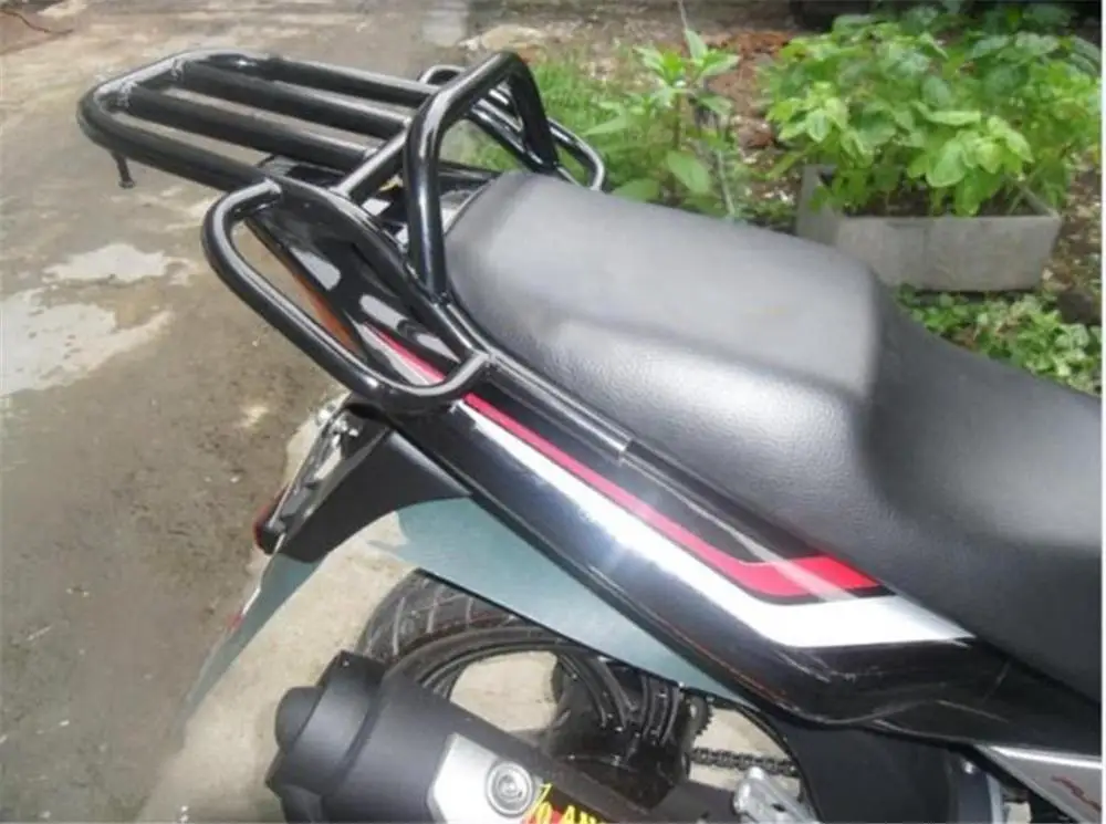 YBR YS 250 МОТОЦИКЛ высокого качества металлический задний багажник для крыши держатель кронштейн пассажирский подлокотник ручная направляющая для Yamaha YBR250 YS250