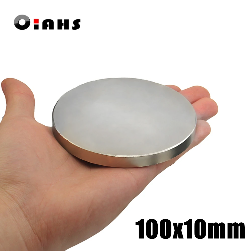 60 x 10mm 10mm hole Rare Earth DIY Strong Ring Neo Neodymium Disc Round Magnet 