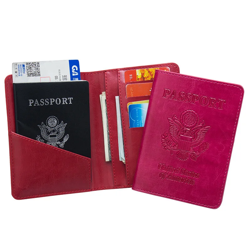 Новый RFID Винтаж в деловом стиле для паспорта Чехлы держатель мульти Функция ID
